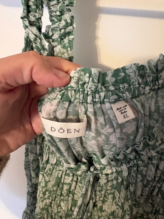 Doen floral emmaretta midi dress XL - Picture 2 of 6